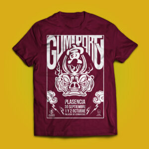 Camiseta Burdeos - Gumiparty 22