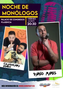 Noche de monólogos: Dario Mares y Salamancabra Comedy