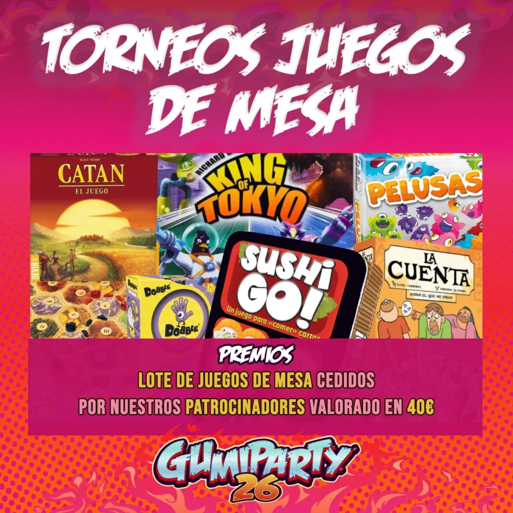 Torneos de Juegos de Mesa